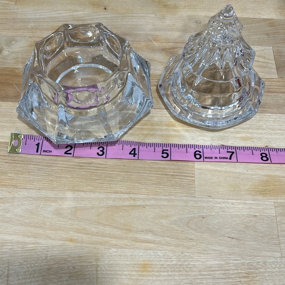 Mikasa, Small Stacking Christmas Tree Candy Dish. - Picture 5 of 9